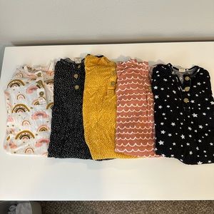 Larkspur Knotted Gowns + Matching Hats